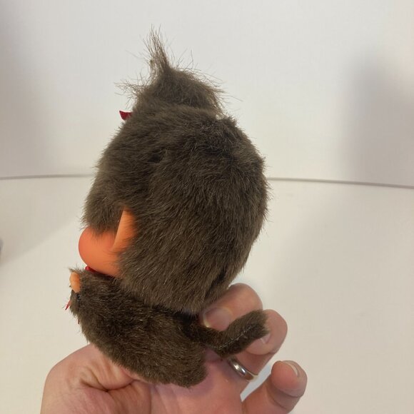 Monchhichi Keychain Water Tube Pair Sekiguchi Doll Toy Plush Japanese Monkey - Picture 8 of 14